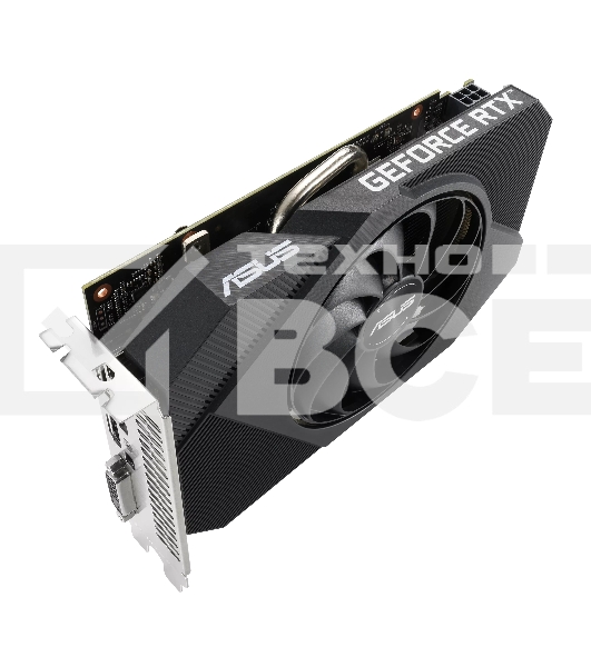 Видеокарта Asus PH-RTX3050-8G-V2  PCI-E 4.0 128 GDDR6 1777/14000 1xDVI-D 1xHDMI 1xDP HDCP Ret