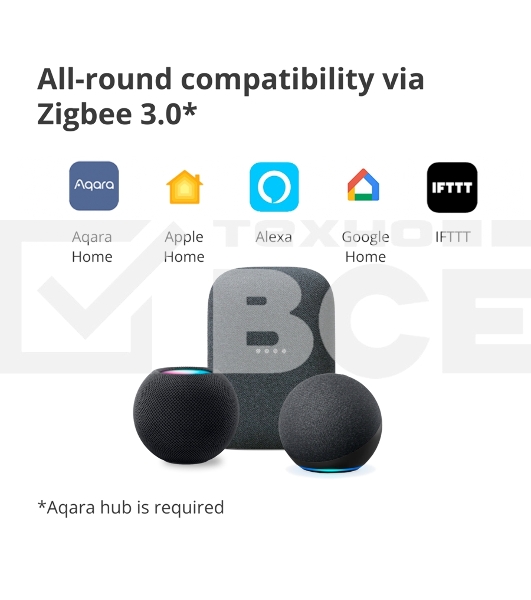 Выключатель умный одноклавишный Aqara Smart Wall Switch H1 (WS-EUK01)