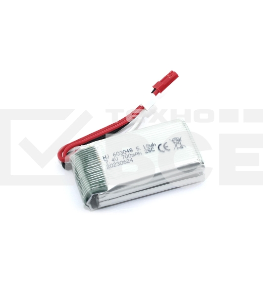 Аккумулятор Li-Pol 7.4V 603048 700mAh JST