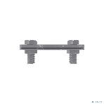 Соединитель полоса-полоса 25-40мм с разделит. пластиной 100х100мм ДКС NG3106, фото3