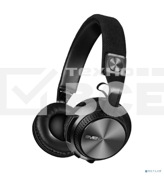 Гарнитура накладные Sven AP-B630MV 1м черный беспроводные bluetooth оголовье