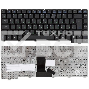Клавиатура для ноутбука Asus A6R A6 A6M A6Rp A6T A6TC черная