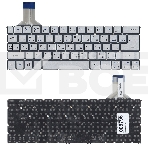 Клавиатура для ноутбука Acer Aspire S7-391 серебристая, фото3