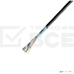 Кабель витая пара Rexant F/UTP, категория 5e, ZH нг(А)-HF, 4PR, 24AWG, внешний, черный, 305 м, фото2