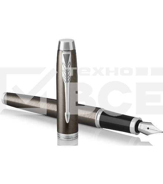 Ручка перьевая Parker IM Core F321 (CW1931650) Dark Espresso CT F сталь нержавеющая подар.кор.
