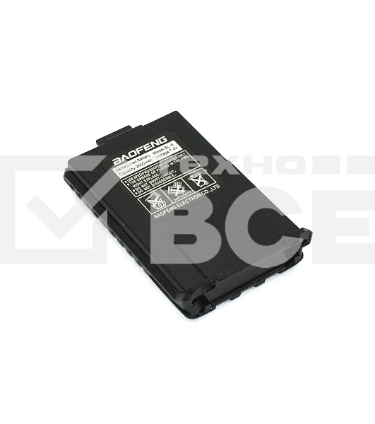 Аккумулятор для Baofeng UV-5R (BL-5L) 1800mAh 7.4V li-ion