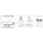 Разъем FPC  Half Coverage Bottom Contact 0.5K-BX-28PWB 28 pin высота 2мм шаг 0,5мм, фото4