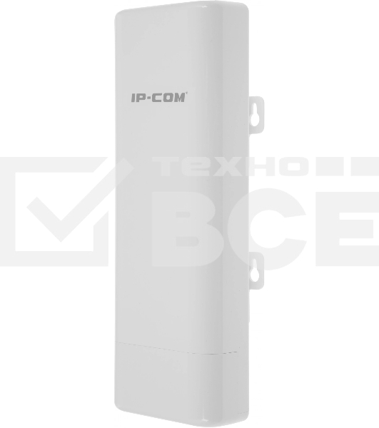Наружная точка доступа IP-COM CPE13 5 ГГц, до 300 Мбит/с, IP64, 1х14dbi, PoE, 1х100 Мбит/с, молниезащита 6000В