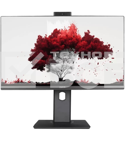 Монитор 23.8' RDW Computers RDW2402K IPS 1920x1080, 75 Гц, 5 мс, 16:9, 300 кд/м², 1xHDMI, 1xDP, 1xVGA, 2x3 Вт, веб-камера, черный