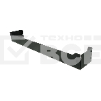 Полка для хранения Rexant 500x78 мм, металлическая, настенная, черная, фото 1