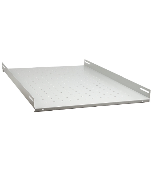 Полка стационарная Rexant 1U нагр.:100кг. 19' 350мм серый