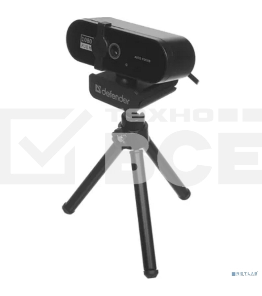 Веб-камера DEFENDER G-lens 2580 (FullHD 1080p, 2МП, кабель 2 м) (63118)