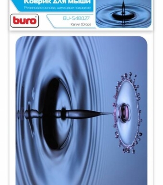 Коврик для мыши Buro BU-S48027 рисунок/капля