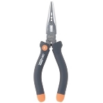 Удлиненные плоскогубцы 'Home Series Gray' Deli HT2106C 160мм, эксклюзивный дизайн, рукоятка из высококачественного софттач пластика, фото4
