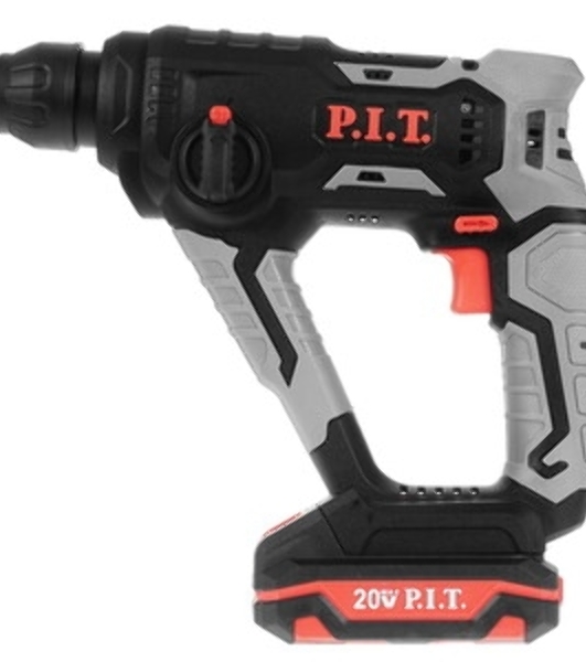 Перфоратор P.I.T. PBH20H-18A/1, SDS-plus, 20 В, 1,4 Дж, от аккумулятора