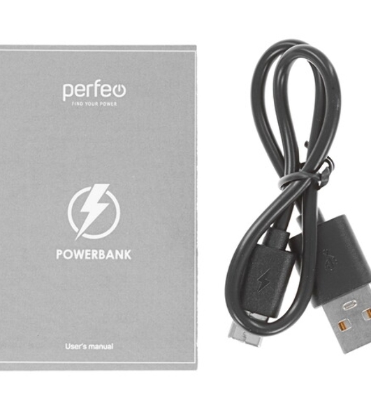 Портативный аккумулятор Perfeo Powerbank MOUNTAINS 30000 mAh/LED дисплей/PD + QC 3.0/Type-C/4 USB/Выход: 3A, max 22.5W White (PF_D0162)