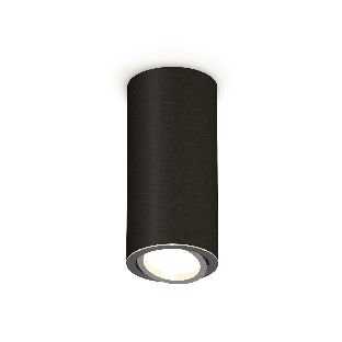 Светильник Ambrella Light XS7443003 SBK/PSL черный песок/серебро полированное MR16 GU5.3 (C7443, N7003)