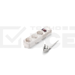 Сетевой фильтр ExeGate EX221184RUS SP-3-5W (3 розетки, 5м, евровилка, белый), фото 1