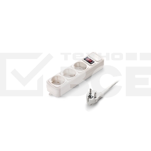 Сетевой фильтр ExeGate EX221184RUS SP-3-5W (3 розетки, 5м, евровилка, белый)