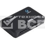 Кардридер DefenderOPTIMUS, до 4 типов карт одновременно + кабель USB 2.0 A(M) - MiniB (M) длина 1 м., фото 1
