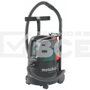 Пылесос строительный Metabo ASA 25 L PC 602014000 Пылесос {1250вт,розетка,ручн.очистка, бак 25л, вес 8.3 кг }