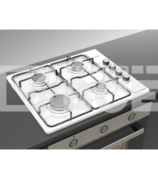 Газовая варочная поверхность Darina T1 BGM 341 11 W белый