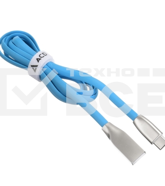 Кабель USB ACD-Infinity Type-C ~ USB-A TPE, 1.2м, синий (ACD-U922-C2L)