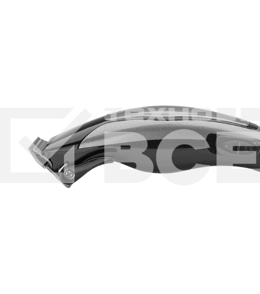 Машинка для стрижки волос Centek CT-2102 (черный/серый) 12 Вт, высококач.сталь, эргоном. дизайн, 4 насадки