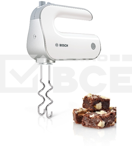 Миксер ручной Bosch MFQ4070 500Вт белый