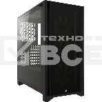 Компьютерный корпус Corsair iCUE 4000X RGb CC-9011204-WW Tempered Glass Mid-Tower, Black, фото24