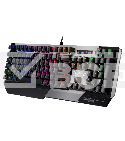 Клавиатура A4Tech Bloody B865R механическая серый/черный USB for gamer LED