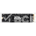 Накопитель SSD Kingston Fury Renegade SFYRD/2000G, 2 ТБ, M.2 2280, PCIe 4.0 x4, NVMe, R/W 7300/7000, с радиатором, фото2