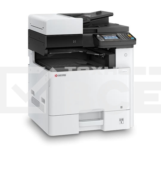 МФУ лазерный Kyocera Ecosys M8124cidn (1102P43NL0), A3, цветной, печ. до 24 стр/мин. (А4) до 12 стр/мин. (А3), скан. до 50 стр/мин., 1200 x 1200 dpi (печать) 600x600dpi (скан.), USB, RJ-45, NFC, Air Print, Mopria