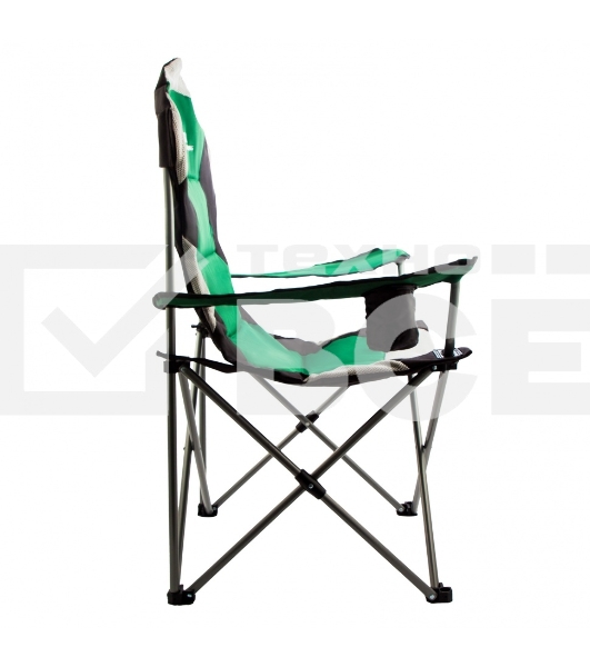 Кресло складное с подлокотниками и подстаканником 60x60x110/92 см, Camping  Palisad