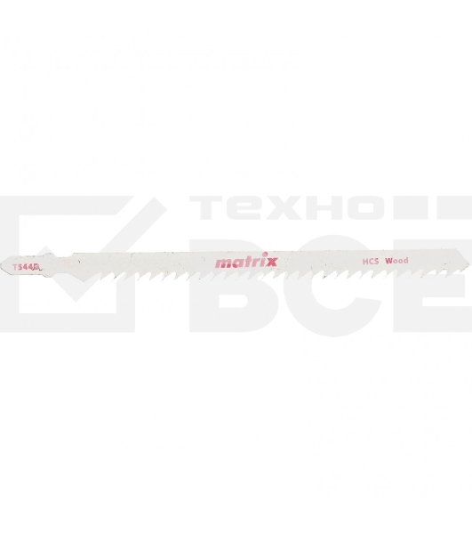 Полотна MATRIX для электролобзика  по дереву, 3 шт.T225B, 225 x 2,75 мм, HCS 78224