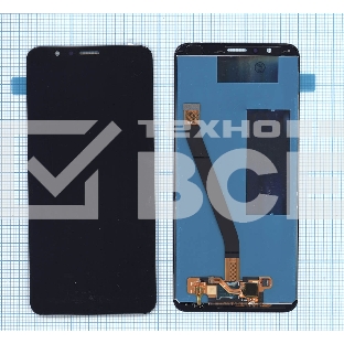 Дисплей для Huawei Honor 7X черный