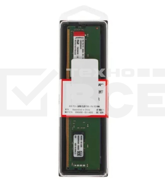 Оперативная память Kingston, DDR4, 8GB (1x8GB), 3200MHz, CL22, ECC, RDIMM