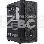 Компьютерный корпус Powercase Mistral Z4 Mesh LED, Tempered Glass, 4x 120мм 5-color fan, черный, ATX (CMIZB-L4), фото 1