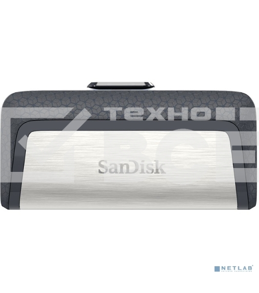 Флеш диск Sandisk 64Gb Ultra Dual SDDDC2-064G-G46 USB3.0 серый/узор
