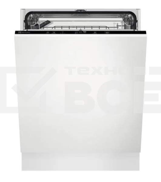 Встраиваемая посудомоечная машина Electrolux KES27200L 60 см, загрузка на 13 комплектов посуды, сенсорное управление, 6 программ