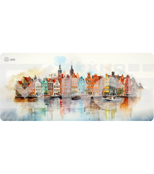 Коврик для мыши Cactus Amsterdam 900x400x3мм (CS-MP-PRO12XXL)