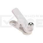 Светильник магнитный переносной Rexant с 3 креплениями, колокольчик, белый, фото4