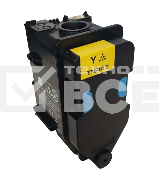 Картридж лазерный Konica-Minolta bizhub C3300i/C4000i желтый TNP-81Y
