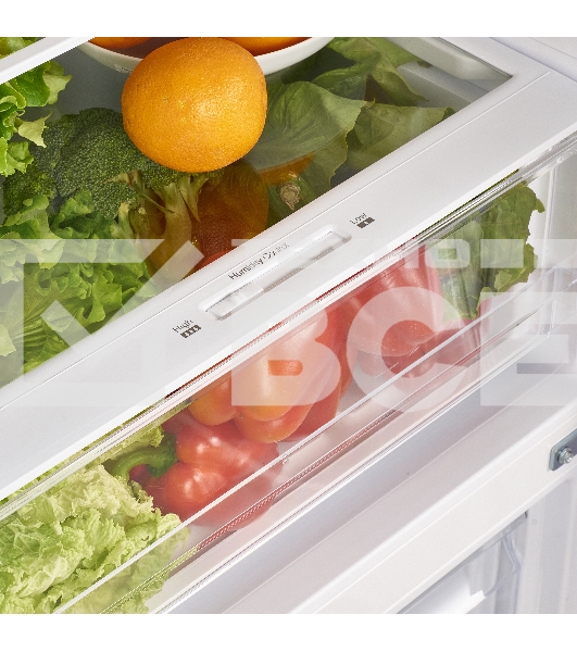 Холодильник Maunfeld MFF185NFW10 белый двухкамерный инвертор 240/100л морозилка снизу, No Frost