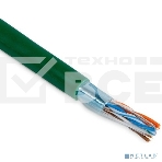 Кабель витая пара F/UTP, CAT 6, нг(А)-LSLTx, 4х2х0,575мм, 23AWG, INDOOR, SOLID, зеленый, 305м Rexant, фото2