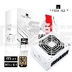 Блок питания Thermalright, 850W 80+ Gold (SFX, 3.1, PCIe 5.1, Full modular, 1x24(20+4)pin, 1xCPU 8(4+4)pin, 2xPCIe*2 8(6+2)pin, 1x12VHPWR PCIe 5.1 12+4pin 600mm, 3xSATA3, 3xMOLEX4pin, Active, 92x92mm, 100x125x64mm, APFC, OPP, OVP, OTP, OCP, SCP, UVP, whit, фото6