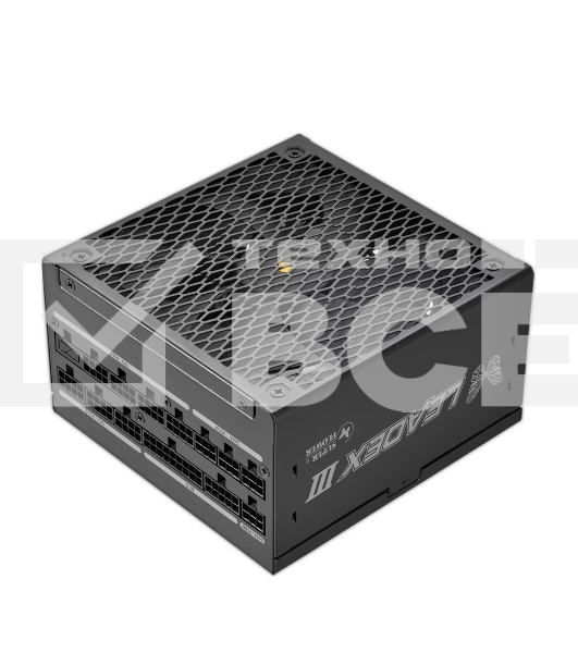 Блок питания 750Вт/ Power Supply Super Flower Leadex III Gold ATX 3.1, 750W, ATX, 140mm, 6xSATA, 2xPCI-E(6+2), 1xPCI-E 16, APFC, 80+ Gold, Full Modular