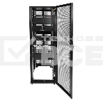 Шкаф серверный ПРОФ напольный 48U (600x1000) дверь перфор., задние двойные перфор., черный, в сборе (ШТК-СП-48.6.10-48АА-9005) (1 коробка), фото9