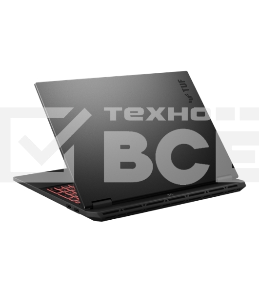 Ноутбук ASUS TUF Gaming A16 FA608PP-RV062 серый AMD Ryzen 9 8940HX 2400MHz/16'/1920x1200/16GB/1024GB SSD/NVIDIA GeForce RTX 5070 8GB/Wi-Fi/Bluetooth/Без ОС