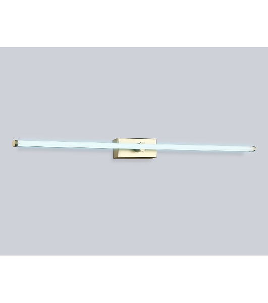 Настенный светодиодный светильник Ambrella light FL6124 GD золото 14W 3000K-6400K 610*45*80
